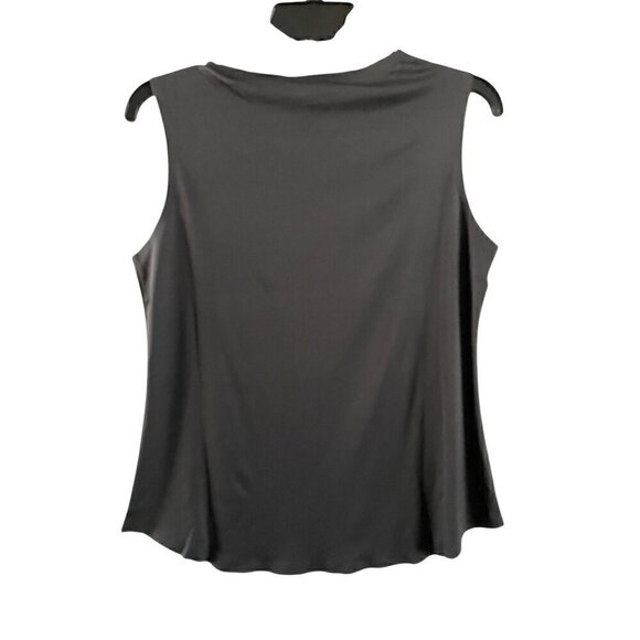 Ministry of Supply Luxe Touch Tank Size Small black polyester antimicrobial - Picture 2 of 6